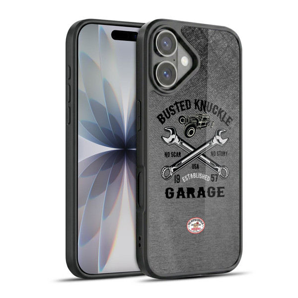 Busted Knuckle Garage Graphics No Scar Gel Armour Case For Apple iPhone 17