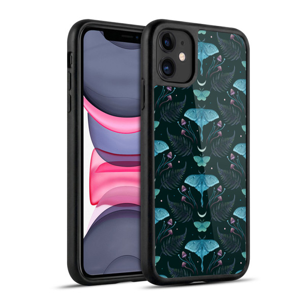 Episodic Drawing Art Emerald Pattern Gel Armour Case For Apple iPhone 11