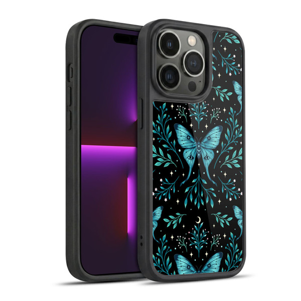 Episodic Drawing Art Butterfly Pattern Gel Armour Case For Apple iPhone 14 Pro