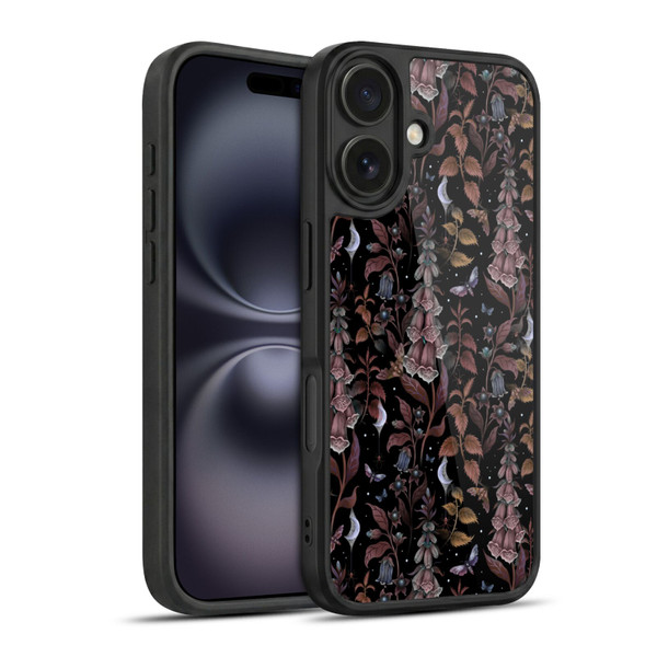 Episodic Drawing Art Witch Garden Pattern Gel Armour Case For Apple iPhone 16
