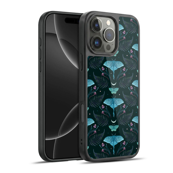 Episodic Drawing Art Emerald Pattern Gel Armour Case For Apple iPhone 16 Pro Max