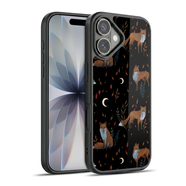 Episodic Drawing Art Foxes Pattern Gel Armour Case For Apple iPhone 17