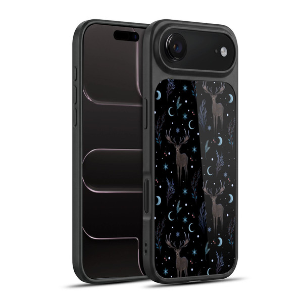 Episodic Drawing Art Winter Deer Pattern Gel Armour Case For Apple iPhone 17 Air