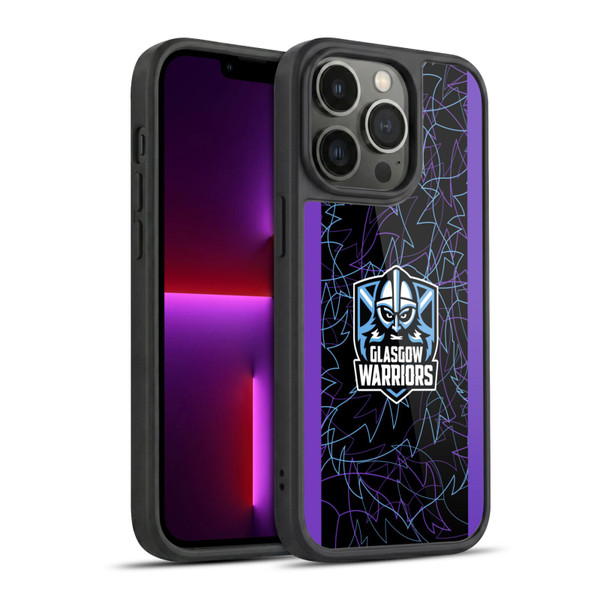 Glasgow Warriors 2024/25 Crest Kit Training Gel Armour Case For Apple iPhone 13 Pro
