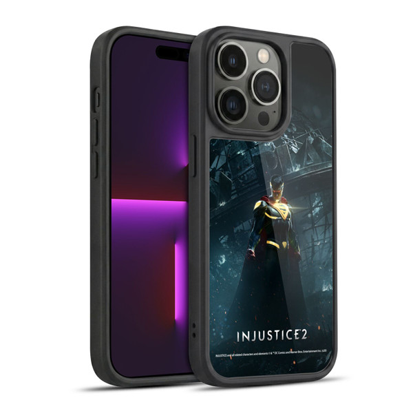 Injustice 2 Characters Superman Gel Armour Case For Apple iPhone 14 Pro