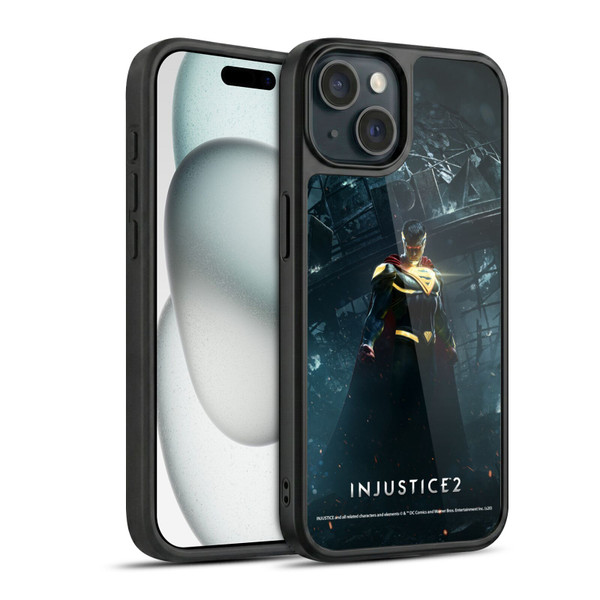 Injustice 2 Characters Superman Gel Armour Case For Apple iPhone 15