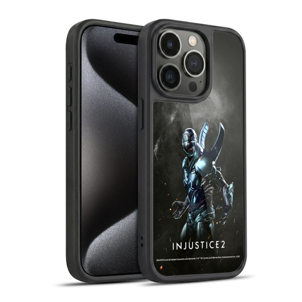 Injustice 2 Characters Blue Beetle Gel Armour Case For Apple iPhone 15 Pro