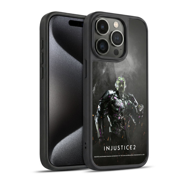 Injustice 2 Characters Brainiac Gel Armour Case For Apple iPhone 15 Pro