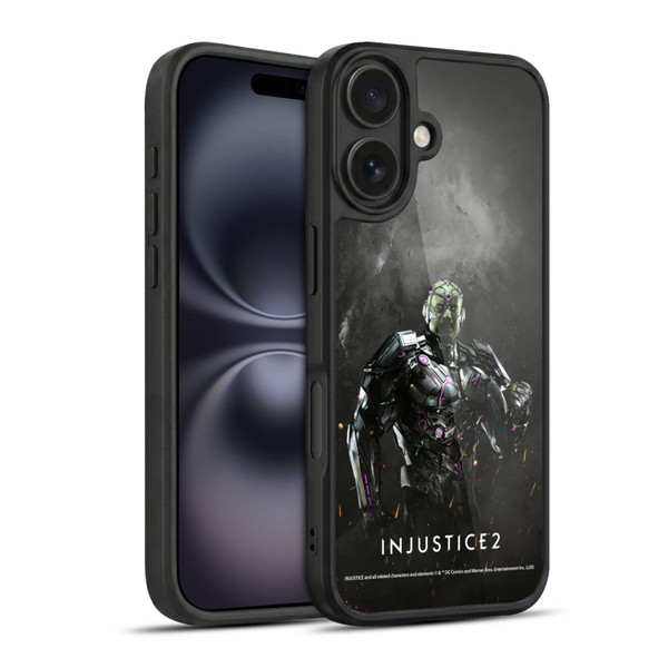 Injustice 2 Characters Brainiac Gel Armour Case For Apple iPhone 16