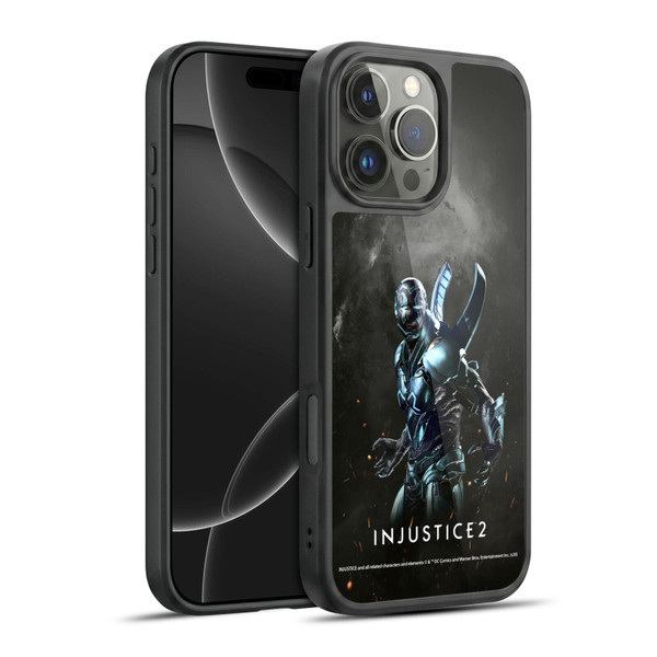 Injustice 2 Characters Blue Beetle Gel Armour Case For Apple iPhone 16 Pro Max