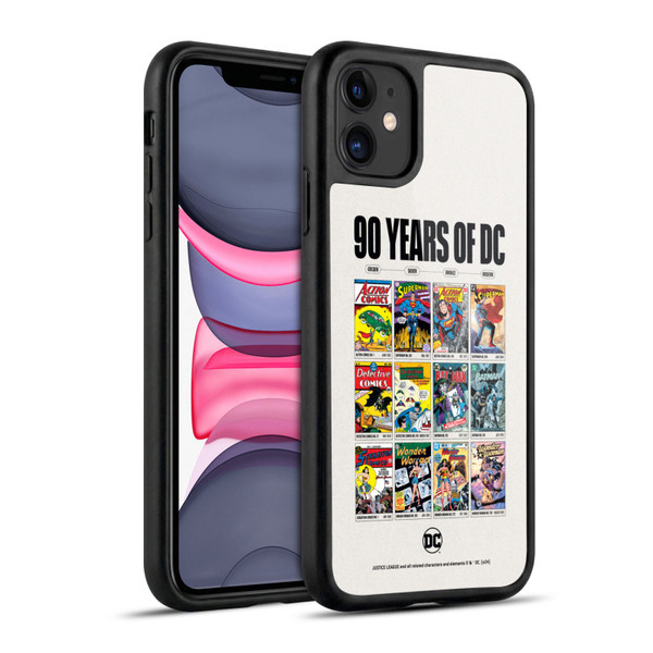 Justice League DC Comics 90th Anniversary Trinity Through Ages Gel Armour Case For Apple iPhone 11