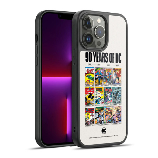 Justice League DC Comics 90th Anniversary Trinity Through Ages Gel Armour Case For Apple iPhone 13 Pro Max