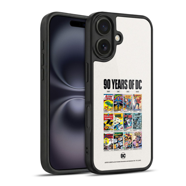Justice League DC Comics 90th Anniversary Trinity Through Ages Gel Armour Case For Apple iPhone 16