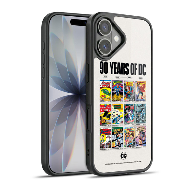 Justice League DC Comics 90th Anniversary Trinity Through Ages Gel Armour Case For Apple iPhone 17