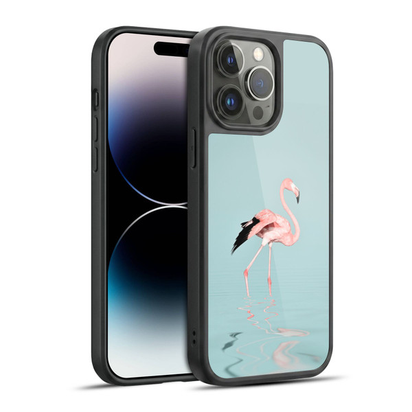 LebensArt Beings Flamingo Gel Armour Case For Apple iPhone 14 Pro Max