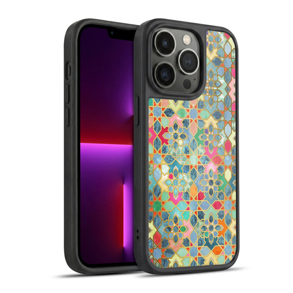 Micklyn Le Feuvre Moroccan Gilt and Glory Gel Armour Case For Apple iPhone 13 Pro