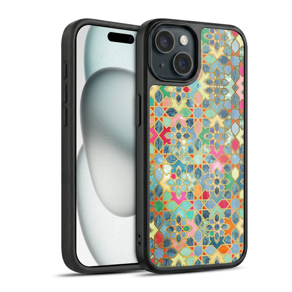 Micklyn Le Feuvre Moroccan Gilt and Glory Gel Armour Case For Apple iPhone 15