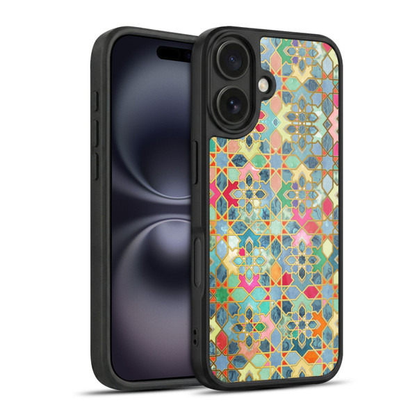 Micklyn Le Feuvre Moroccan Gilt and Glory Gel Armour Case For Apple iPhone 16
