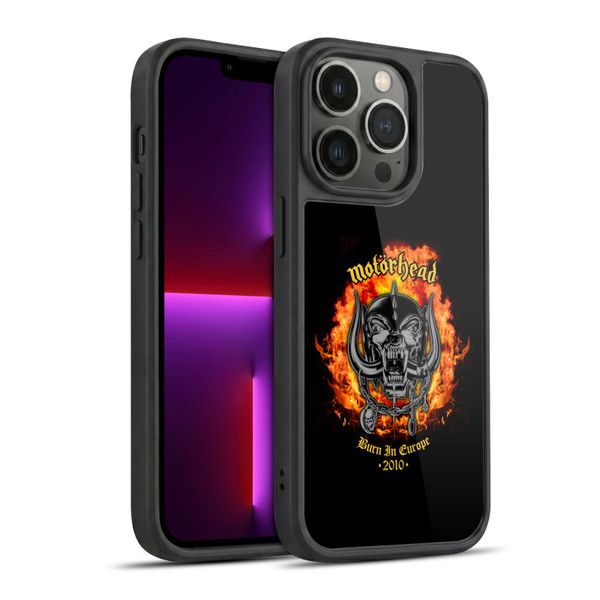 Motorhead Tours Burn In Europe Gel Armour Case For Apple iPhone 13 Pro
