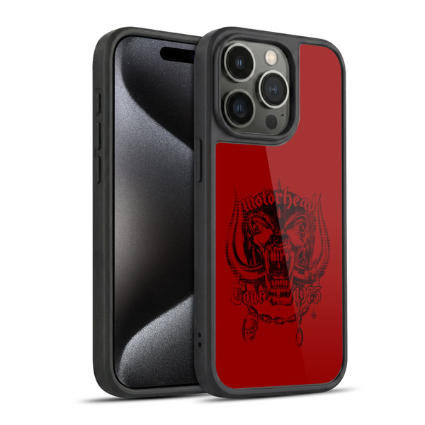 Motorhead Tours 1975 Gel Armour Case For Apple iPhone 15 Pro