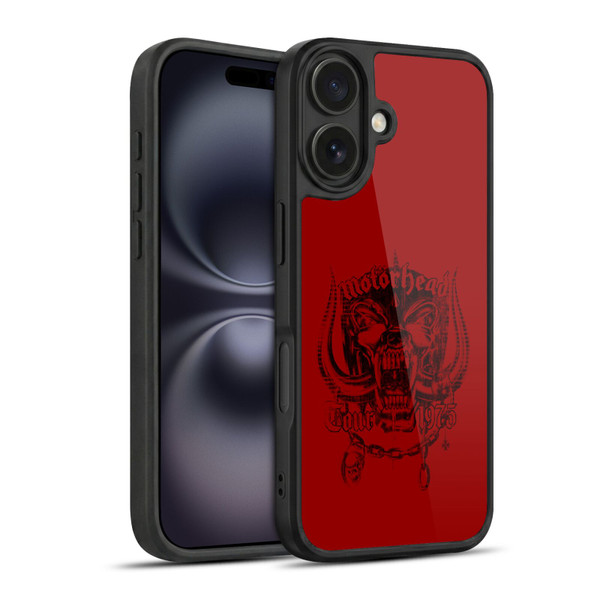 Motorhead Tours 1975 Gel Armour Case For Apple iPhone 16