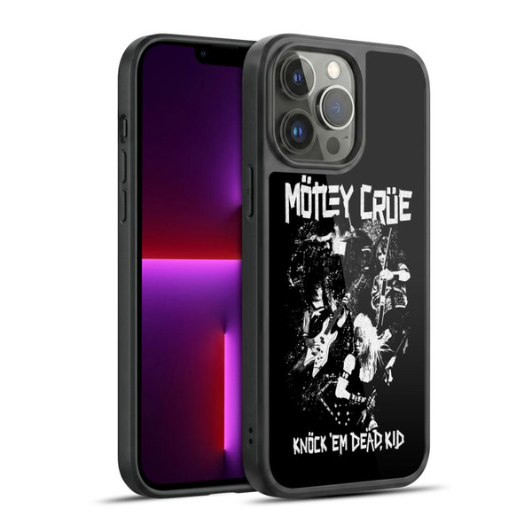 Motley Crue Tour Graphics Knock 'Em Dead Gel Armour Case For Apple iPhone 13 Pro Max