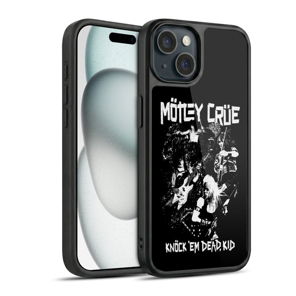 Motley Crue Tour Graphics Knock 'Em Dead Gel Armour Case For Apple iPhone 15