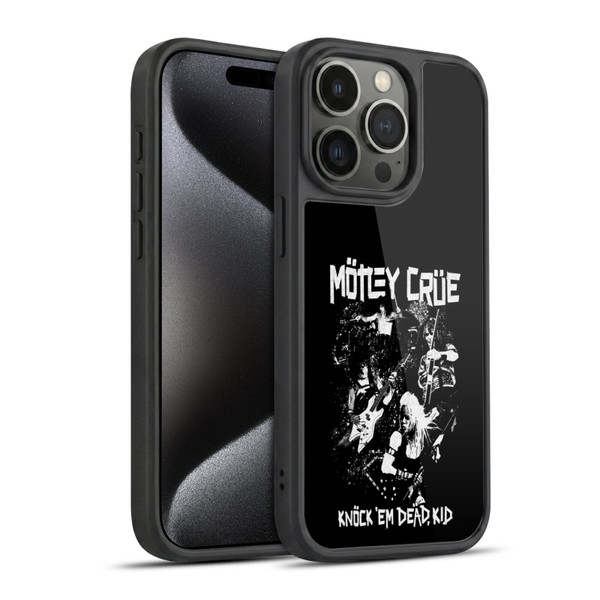Motley Crue Tour Graphics Knock 'Em Dead Gel Armour Case For Apple iPhone 15 Pro