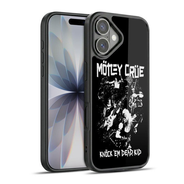 Motley Crue Tour Graphics Knock 'Em Dead Gel Armour Case For Apple iPhone 17