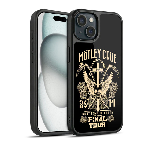 Motley Crue Tours All Bad Things Gel Armour Case For Apple iPhone 15