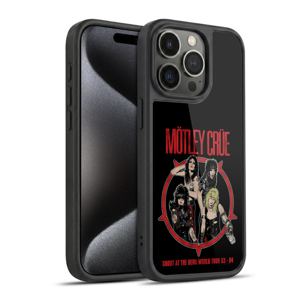 Motley Crue Tours SATD Gel Armour Case For Apple iPhone 15 Pro