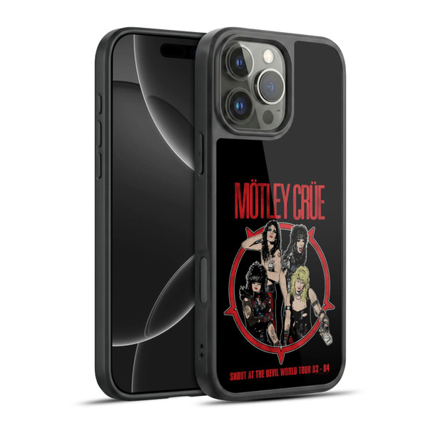 Motley Crue Tours SATD Gel Armour Case For Apple iPhone 16 Pro Max
