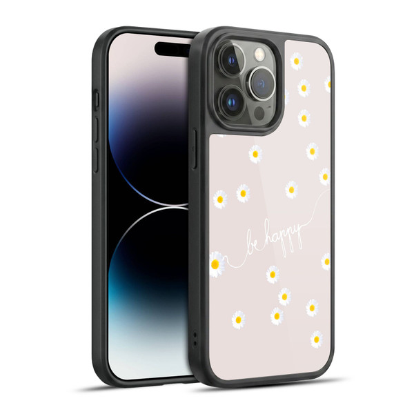 Monika Strigel Happy Daisy Nude Gel Armour Case For Apple iPhone 14 Pro Max