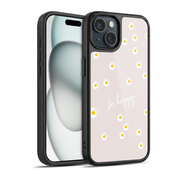 Monika Strigel Happy Daisy Nude Gel Armour Case For Apple iPhone 15