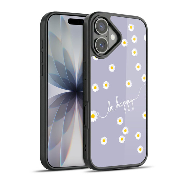 Monika Strigel Happy Daisy Lavender Gel Armour Case For Apple iPhone 17