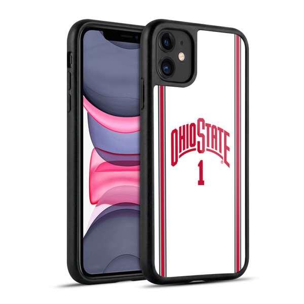 Ohio State University Jersey Basketball Away Gel Armour Case For Apple iPhone 11