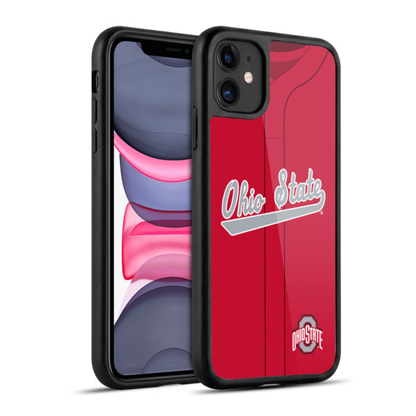 Ohio State University Jersey Baseball Away Gel Armour Case For Apple iPhone 11