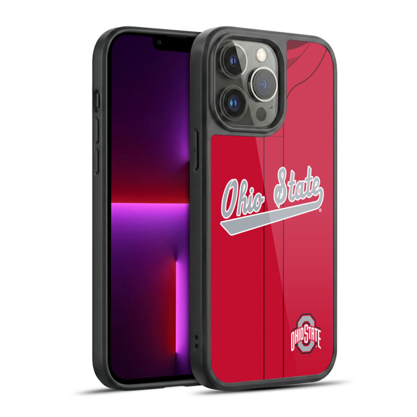 Ohio State University Jersey Baseball Away Gel Armour Case For Apple iPhone 13 Pro Max