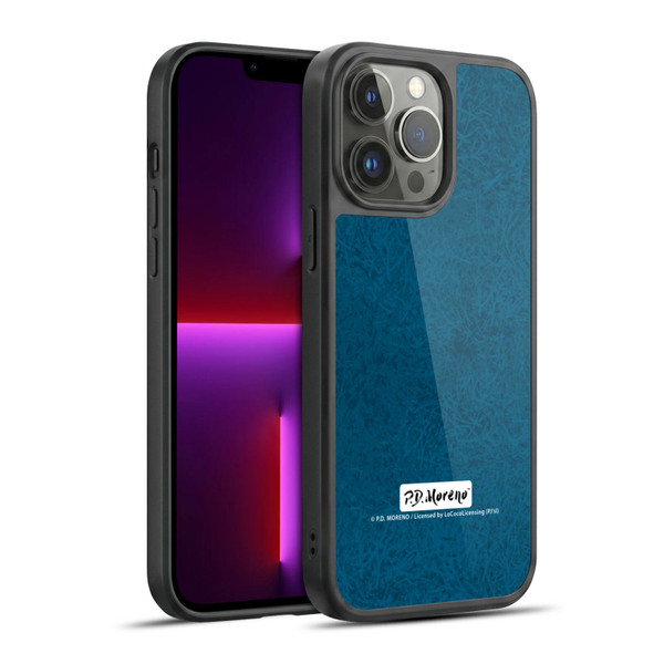 P.D. Moreno Patterns Teal Gel Armour Case For Apple iPhone 13 Pro Max