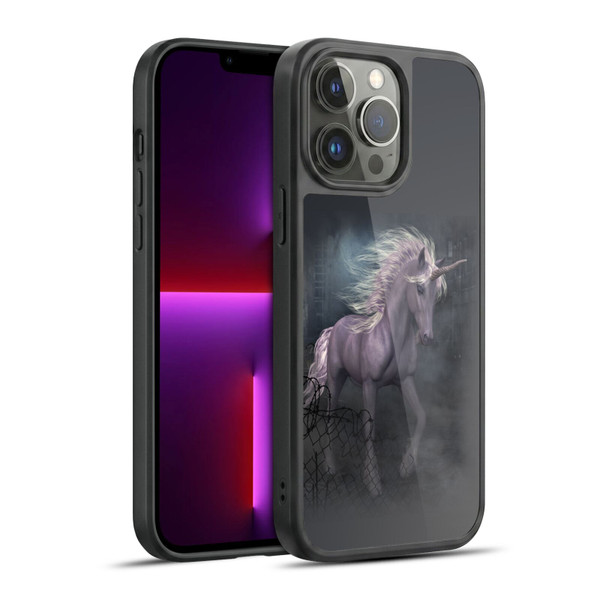 Simone Gatterwe Pegasus And Unicorns Escape Gel Armour Case For Apple iPhone 13 Pro Max