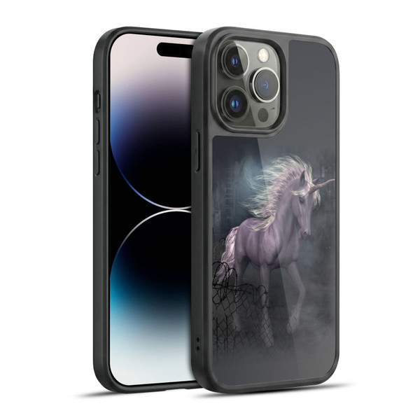Simone Gatterwe Pegasus And Unicorns Escape Gel Armour Case For Apple iPhone 14 Pro Max