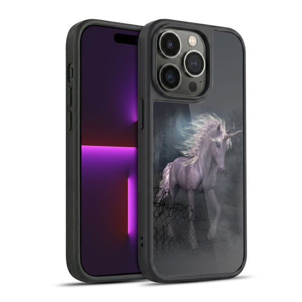 Simone Gatterwe Pegasus And Unicorns Escape Gel Armour Case For Apple iPhone 14 Pro