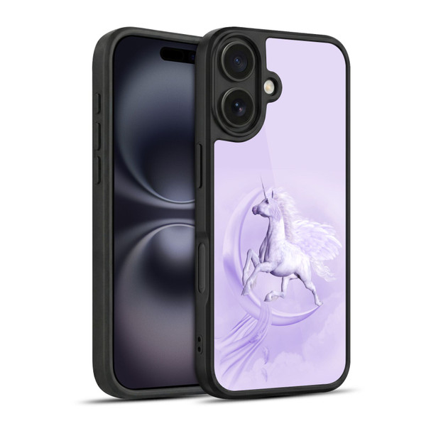 Simone Gatterwe Pegasus And Unicorns Pegasus In Moon Gel Armour Case For Apple iPhone 16