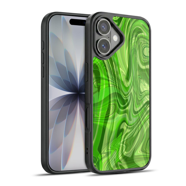 Suzan Lind Marble Green Gel Armour Case For Apple iPhone 17