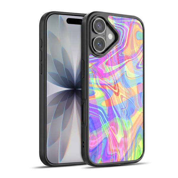 Suzan Lind Marble Light Rainbow Gel Armour Case For Apple iPhone 17