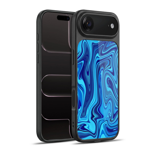 Suzan Lind Marble Blue Gel Armour Case For Apple iPhone 17 Air