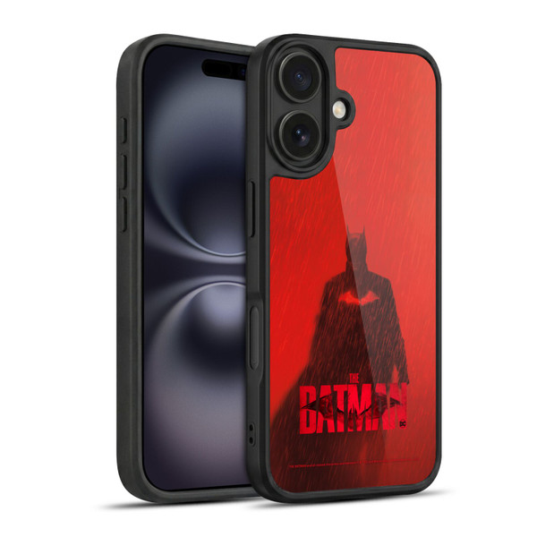 The Batman Posters Red Rain Gel Armour Case For Apple iPhone 16