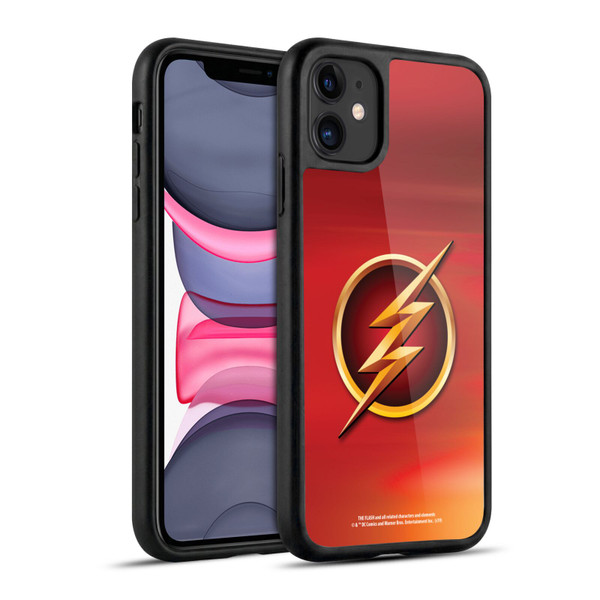 The Flash TV Series Logos Red Gel Armour Case For Apple iPhone 11
