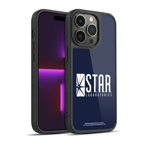 The Flash TV Series Logos Star Labs Gel Armour Case For Apple iPhone 14 Pro