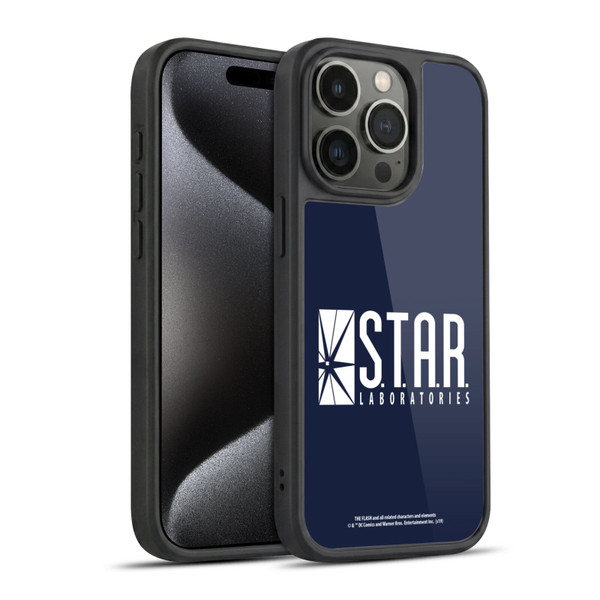 The Flash TV Series Logos Star Labs Gel Armour Case For Apple iPhone 15 Pro